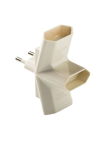 ADAPTADOR TRIPE 10A- 250V DUOLEC