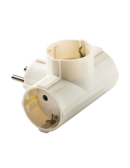 ADAPTADOR TRIPLE TT LATER.10A-250V DUOLE