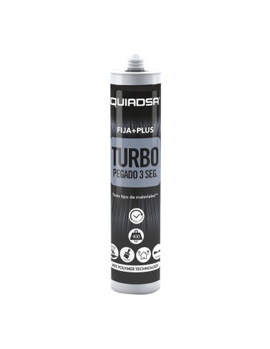 ADHESIVO FIJA PLUS TURBO 290 ML. BLANCO