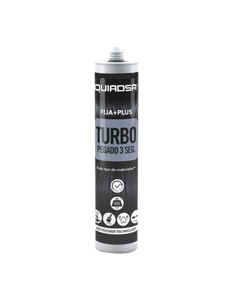 ADHESIVO FIJA PLUS TURBO 290 ML. BLANCO