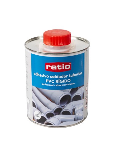 ADHESIVO TUBERIA PVC.1000 ML.RATIO.C/PIN