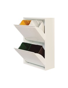 ARMARIO METALICO RECICLAJE 4 BLANCO