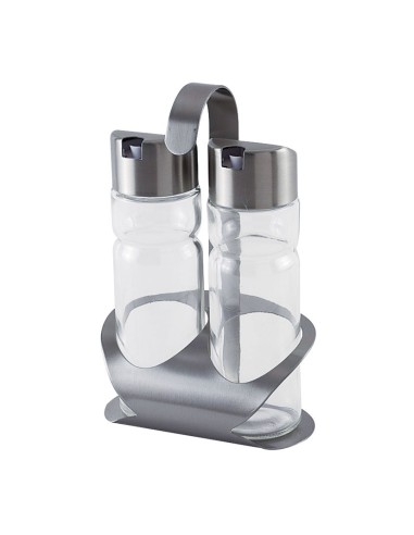 ACEITERA ACERO INOX. 2 PZ. SABOR MONIX