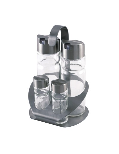 ACEITERA ACERO INOX. 4 PZ. SABOR MONIX