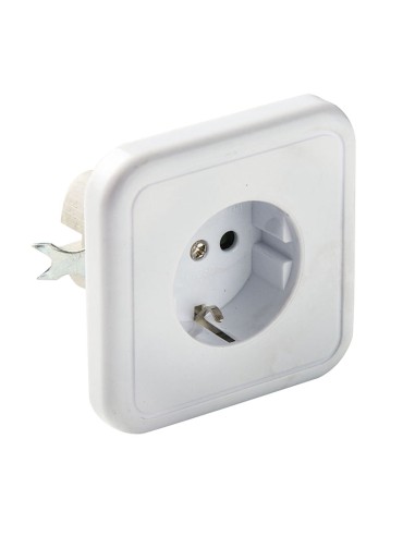 BASE EMPOTRAR PORCELANA 16A-250V DUOLE