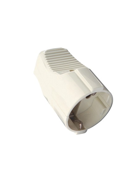 BASE ENCHUFE AEREA BLANCO