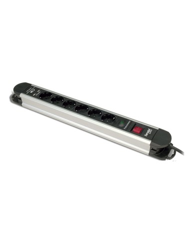 BASE ENCHUFE MULTIPLE 6 TOMAS C/USB