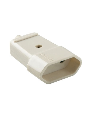 BASE MOVIL 10A - 250V BLANCO DUOLEC