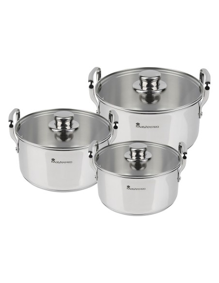 BATERIA COCINA 6P. INOX COOKWARE SMART