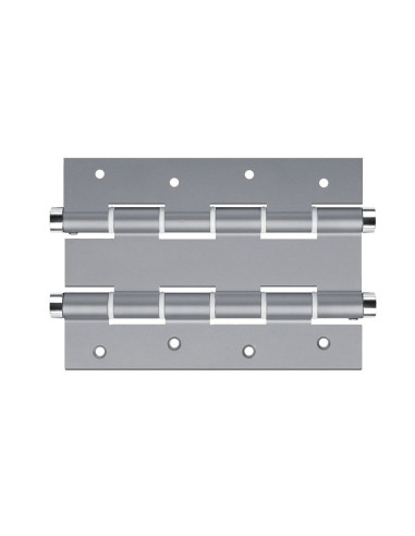 BISAGRA MUELLE ALUM.DA180 2 UDAS. PLATA