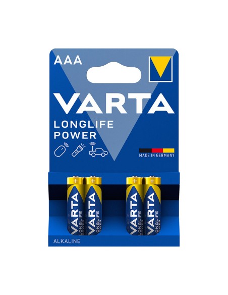 BL.4 PILAS ALC.LONGLIFE POWER  LR03 AAA