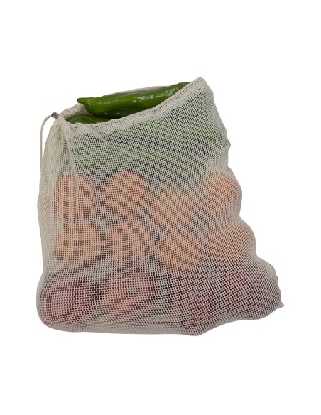 BOLSA PORTAALIMENTOS ALGODON JGO. 6 UN.