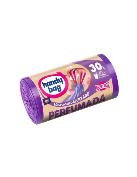 BOLSAS BASURA 30L. PERFUMADA 15 UN.