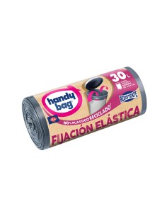 BOLSAS BASURA 30L.ELASTICA. 15 UNID