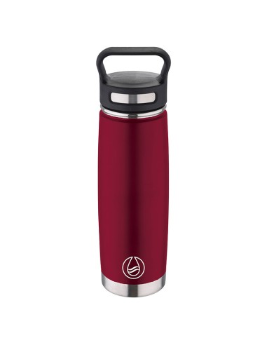 BOTELLA TERMO 500 ML.INOX.B.ANCHA ROJA