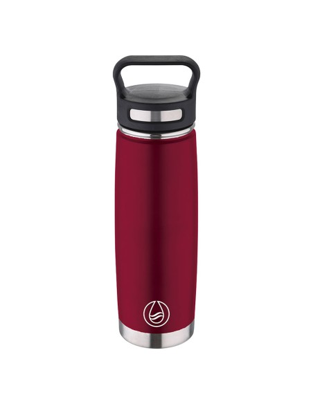 BOTELLA TERMO 500 ML.INOX.B.ANCHA ROJA
