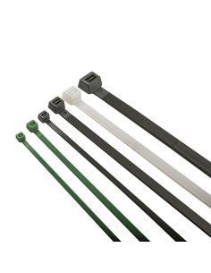BRIDA NYLON VERDE 200X4,8 100 PZAS