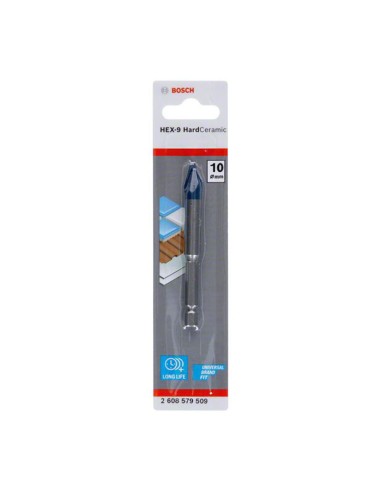 BROCA HEX-9 HARDCERAMIC 10X90 BOSCH