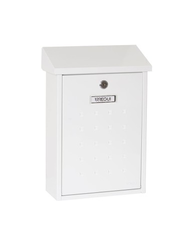 BUZON EXTERIOR ACERO PREMIUM BLANCO