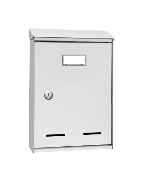 BUZON METALICO EXT. MOD. NANO. BLANCO.