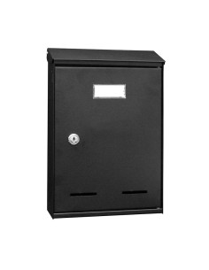 BUZON METALICO EXT. MOD. NANO. NEGRO.