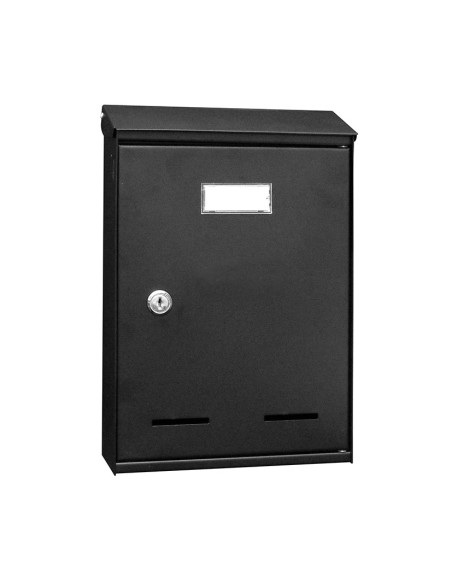BUZON METALICO EXT. MOD. NANO. NEGRO.