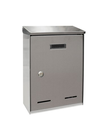 BUZÓN MET. EXTERIOR. MOD. NANO. A.INOX