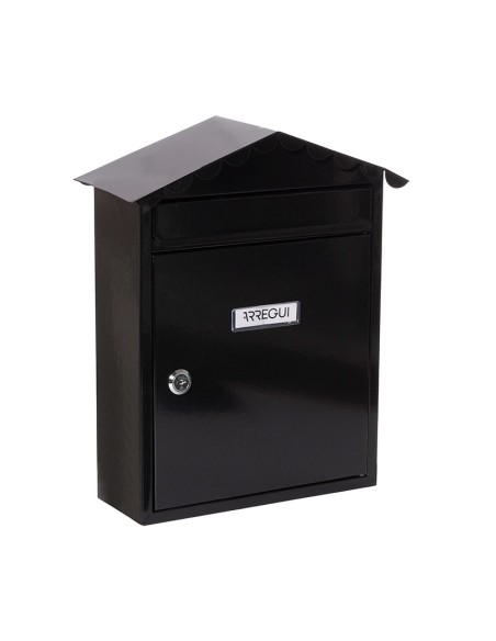 BUZÓN MOD. VISIT. NEGRO. 26x9xh36 CM.