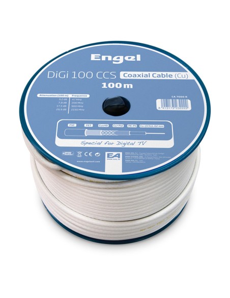 CABLE COAX.BOBINA 100M.PROF.DIGI-100CCS