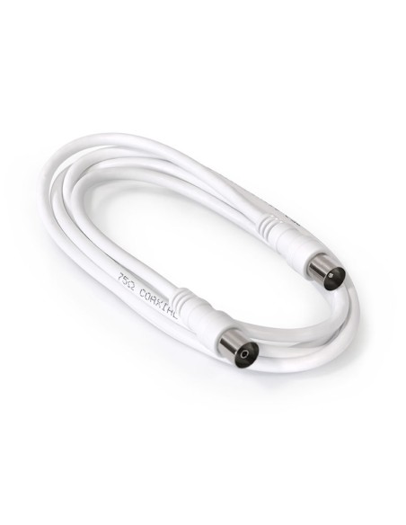 CABLE CONEXION ANTENA /TV 2,5 M.BCO.BSA.