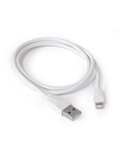 CABLE CONEXION USB - LIGHTING 1M. BLANCO