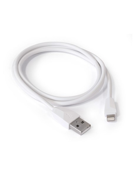 CABLE CONEXION USB - LIGHTING 1M. BLANCO