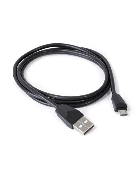 CABLE CONEXION USB - MICRO USB 1M. NEGRO