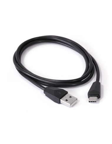 CABLE CONEXION USB - TIPO C. 1M. NEGRO