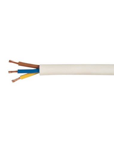 CABLE ELECT.MANGUERA BL.3X1,5 100M.