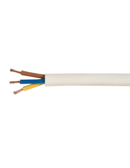 CABLE ELECT.MANGUERA BL.3X1,5 100M.