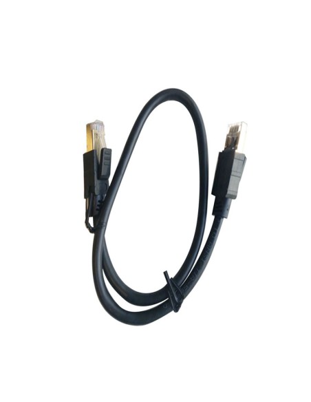 CABLE ETHERNET NEGRO, 1,0 MTS.