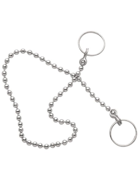 CADENA T.LAVABO L.CR. 4 MM. BOB.50M