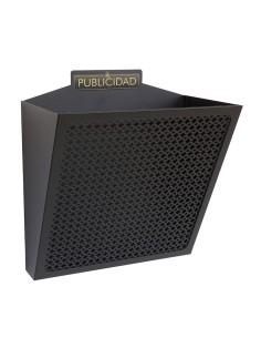 CESTA PUBLICIDAD E2311. NEGRO.