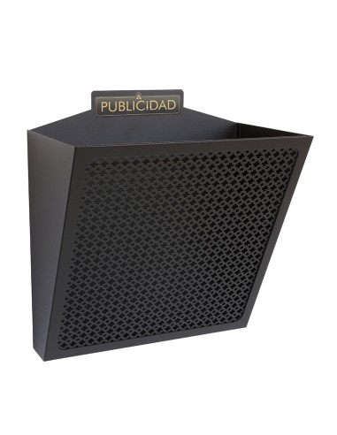 CESTA PUBLICIDAD E2311. NEGRO.