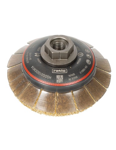 CEPILLO CONICO AC.LATONADO 100X0,30