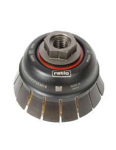 CEPILLO TAZA ACERO LATONADO 75X0,30