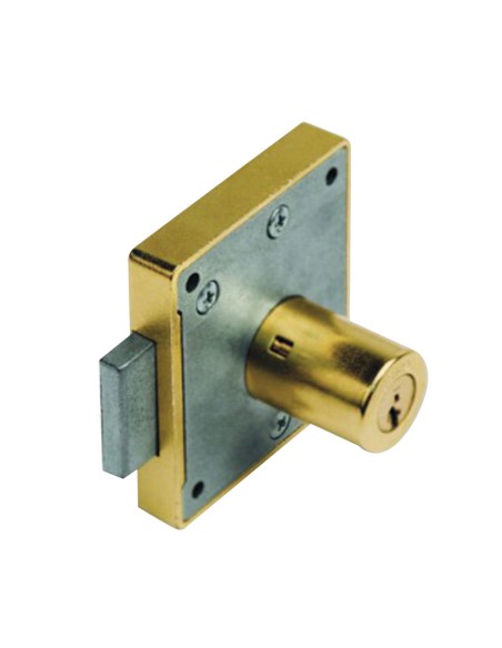 CERRADURA N.23R DE 20 MM LATONADA