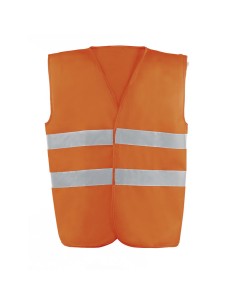 CHALECO ALTA VISIBILIDAD C/ NARANJA T/XL