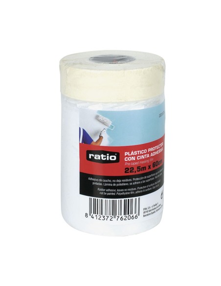 CINTA ADH.KREPP C/PLASTIC 60CMX22,5M