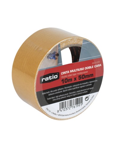 CINTA DOBLE CARA 50 MM X 10 M