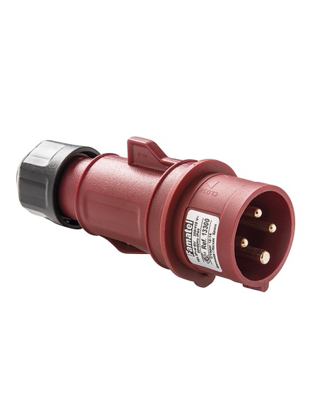 CLAVIJA INDUSTRIAL 3P+T 16A 380-415V
