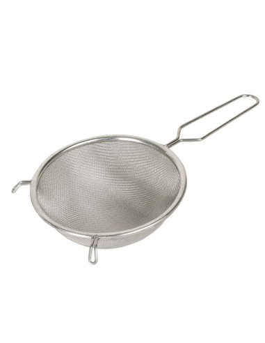 COLADOR ALUMINIO, 2 GANCHOS, 20 CM.