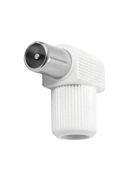 CONECTOR ACODADO MACHO 9,5 MM. BOLSA