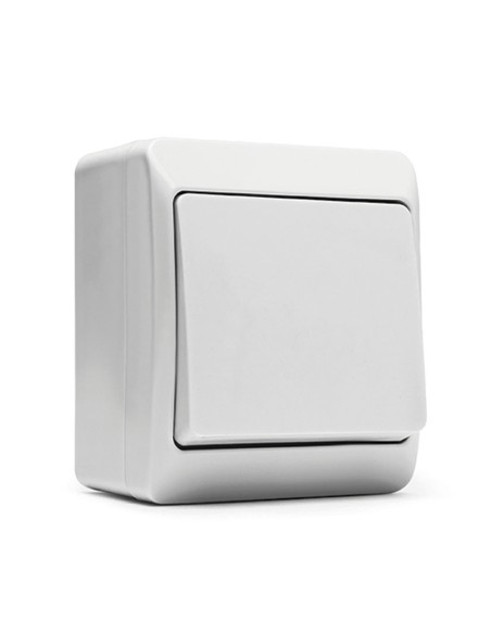 CONMUTADOR ESTANCO 10A-250V BLANCO